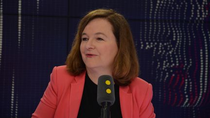 Nathalie Loiseau, ministre chargée des Affaires européennes.&nbsp; (JEAN-CHRISTOPHE BOURDILLAT / RADIO FRANCE)