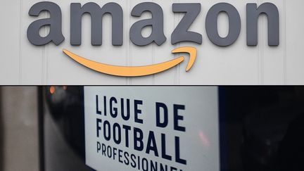 Amazon et la Ligue de Football Professionnel, deux nouveaux partenaires pour la diffusion de la Ligue 1 et de la Ligue 2 (MARTIN BUREAU / AFP)