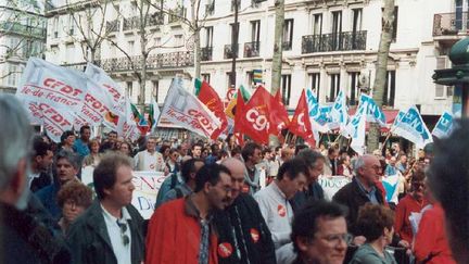 &nbsp; (Le 1er mai à Paris, une année d'unité syndicale dans les cortèges. © Domaine public.)