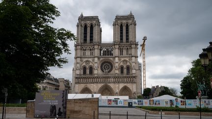 La&nbsp;cathédrale Notre-Dame de Paris le 5 juin 2021. (RICCARDO MILANI / HANS LUCAS)