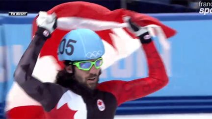 Charles Hamelin se couvre d'or en short-track