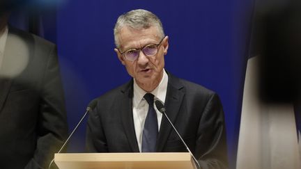 Le procureur national antiterroriste, Jean-François Ricard, le 5 octobre 2019 à Paris. (GEOFFROY VAN DER HASSELT / AFP)