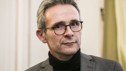 Stéphane Troussel,&nbsp;président (PS) du conseil départemental de Seine-Saint-Denis, le 22 novembre 2019. (VINCENT ISORE / MAXPPP)