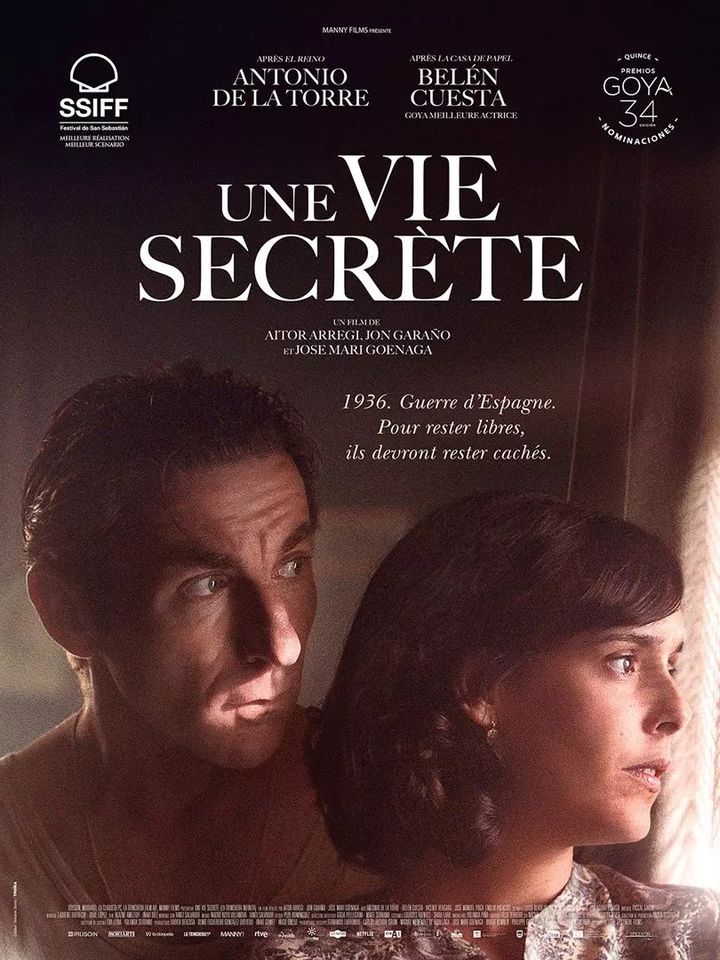 L'affiche de&nbsp;"Une vie secrète" de&nbsp;Jon Garaño, Aitor Arregi et José Mari Goenaga. (EPICENTRE FILMS)