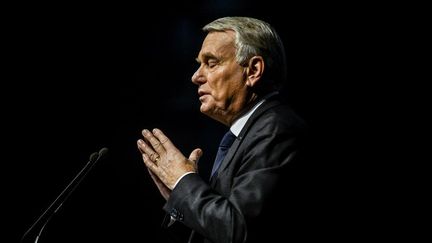 Le discours du Premier ministre, Jean-Marc Ayrault, &agrave; la Cit&eacute; du design, &agrave; Saint-Etienne (Loire),&nbsp;le 4 novembre 2013.&nbsp; (JEFF PACHOUD / AFP)