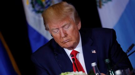 Le président américain Donald Trump, le 25 septembre 2019 à New York (Etats-Unis). (JONATHAN ERNST / REUTERS)