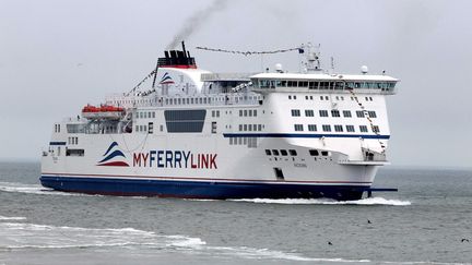 &nbsp; (Un ferry de la compagnie MyFerryLink en 2012©MAXPPP)