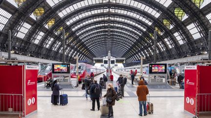 La gare de Milan en Italie. (HUGHES HERVE / HEMIS.FR / AFP)