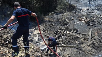 Incendie dans l'Aude : le difficile combat des pompiers