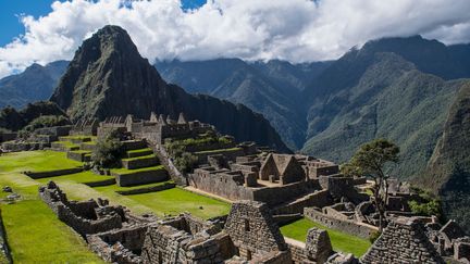 Les ruines incas du Machu Picchu, à Cusco au Pérou, le 14 mai 2017. (HENN PHOTOGRAPHY / CULTURA CREATIVE / AFP)