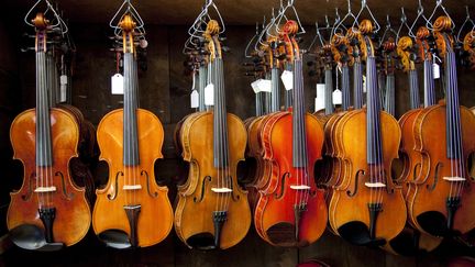 Les professionnels de la musique s'organisent pour lutter contre les vols d'instruments en hausse. Image d'illustration (PHILIPPE ROY / AFP)