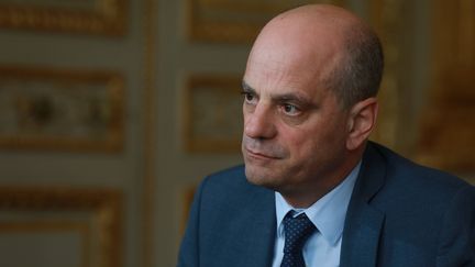 Jean-Michel Blanquer, le ministre de l'Education nationale, à Paris, le 27 mars 2019. (MAXPPP)