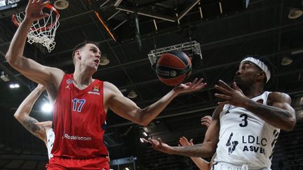 L'ASVEL s'est imposée face au CSKA Moscou en Euroligue, mercredi 27 octobre. (MIKHAIL SERBIN / SPUTNIK)