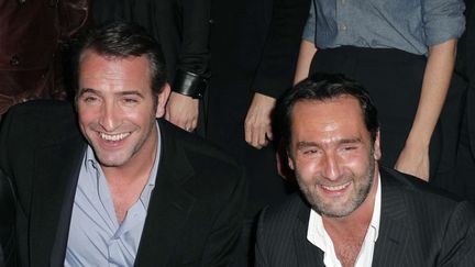 Jean Dujardin et Gilles Lellouche à la première des "Infidèles", le 14 février 2012 à Paris
 (Thibault Camus / AP / Sipa)