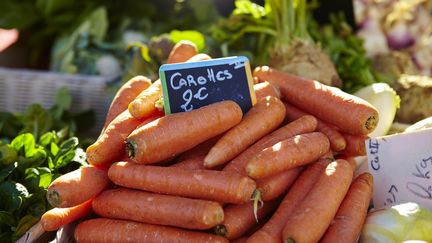 L'enseigne Bio c'Bon assure que ses carottes ne présentent pas de traces de pesticides. (MARIA FUCHS / CULTURA CREATIVE / AFP)