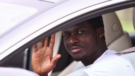 Alfred Duncan, footballeur ghanéen à Florence (Italie), 18 mai 2020. (LISA GUGLIELMI / MAXPPP)