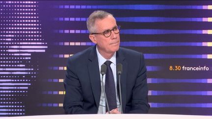 François Molins, procureur général près la Cour de cassation, sur franceinfo, mardi 30 mai 2023. (RADIO FRANCE / FRANCEINFO)