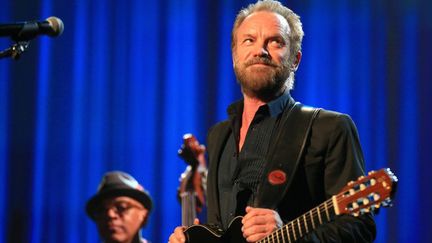 Sting sur scène à Los Angeles en 2015
 (Christopher Polk / GETTY IMAGES NORTH AMERICA / AFP)