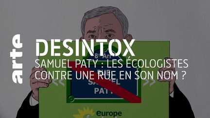 Désintox. Non, les écologistes ne sont pas contre une rue nommée Samuel Paty (ARTE/LIBÉRATION/2P2L)