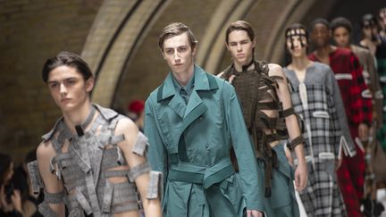 Défilé du créateur Craig Green lors de la Fashion Week hommes automne/hiver le 7 janvier 2019. (NIKLAS HALLE'N / AFP)