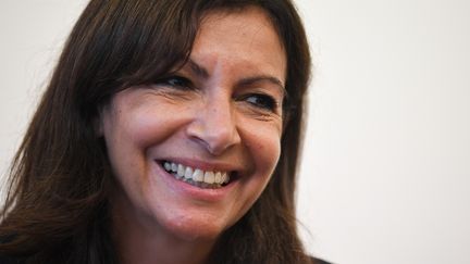 Anne Hidalgo, le 15 septembre 2021, à Nancy. (PATRICK HERTZOG / AFP)