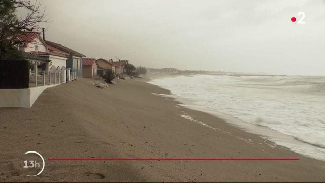 Tempete Gloria Le Littoral D Argeles Sur Mer Particulierement Expose