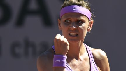 Lucie Safarova, la rage de vaincre désormais à tous les instants. (MIGUEL MEDINA / AFP)