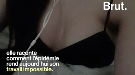 Contactée par Brut, "Mimi" raconte comment l'épidémie rend aujourd'hui son travail impossible.