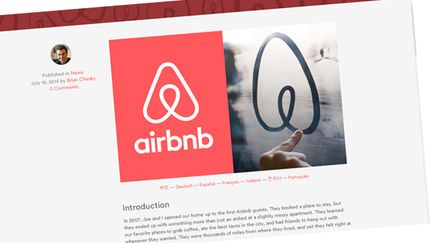 &nbsp; (Airbnb ne déclarerait qu'une toute petite partie de son chiffre d'affaire © Capture d'écran)