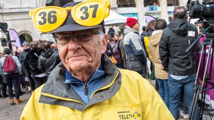 La ville de Dijon se mobilise pour le Téléthon 2022. (JEAN-PIERRE POUTEAU / AFM-TELETHON)