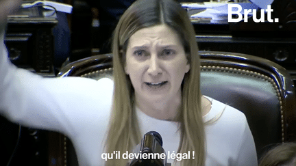 VIDEO. : l’appel poignant d'une députée à ses collègues, juste avant l'adoption historique de la loi légalisant l’IVG (BRUT)