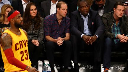 LeBron James sous les yeux du Prince William et de Kate Middleton (AL BELLO / GETTY IMAGES NORTH AMERICA)