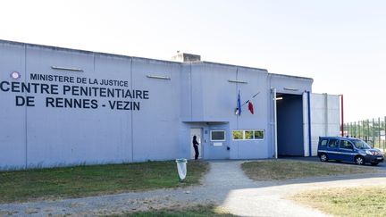 La prison de Rennes-Vezin, à Vezin-le-Coquet, en juillet 2018. (SEBASTIEN SALOM GOMIS / AFP)