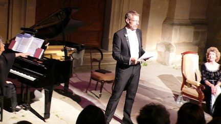 Lambert Wilson au festival de la correspondance de Grignan (Drôme)
 (France 3)