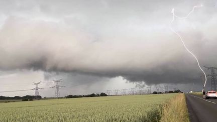 Intempéries : une mini-tornade a frappé en Seine-Maritime (France 3)