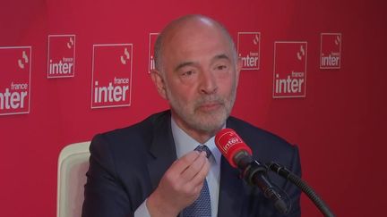 Pierre Moscovici, premier président de la Cour des comptes, le 25 mai 2023 sur France Inter. (FRANCE INTER / RADIO FRANCE)