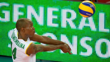 Nathan Wounembaina sous le maillot du Cameroun 