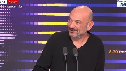 Richard Malka, avocat de la famille de Dominique Bernard, dimanche 13 octobre 2024. (FRANCE INFO / RADIO FRANCE)