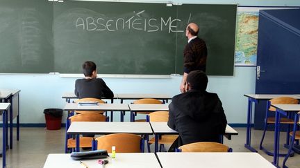  (Le taux d'absentéisme en lycée professionnel est deux fois plus important qu'en lycée général. © MaxPPP)