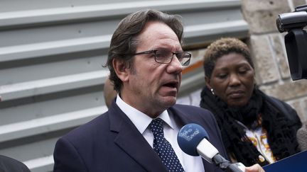 Le député Les Républicains Frédéric Lefebvre à Paris, le 5 octobre 2015. (PATRICE PIERROT / AFP)