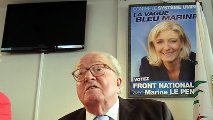 &nbsp; (Jean-Marie Le Pen ira se défendre devant le bureau exécutif du FN © MaxPPP)