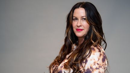 La chanteuse canadienne, Alanis Morissette, le 27 février 2020. (SVEN HOPPE / DPA / VIA MAXPPP)