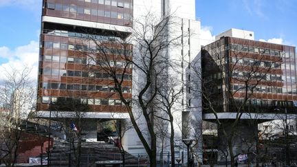 Le site Pierre-Mendès-France (ex-Tolbiac) de l'université Paris 1-Panthéon Sorbonne dans le 13e arrondissement à Paris (illustration). (LUCAS BARIOULET / MAXPPP)