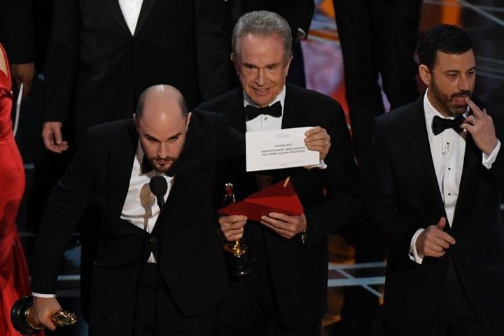 Warren Beatty aux Oscars 2017
 (Mark RALSTON / AFP)