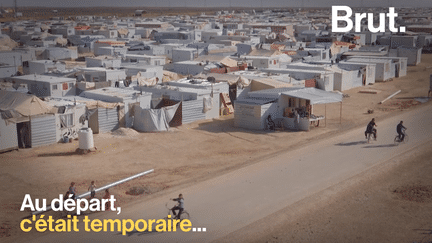 brut : camp refugié syrie