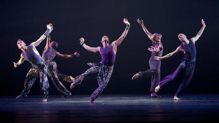 "Four Corners" chorégraphie de Ronald K. par l'Alvin Ailey Theater présenté au festival "les étés de la danse" à Paris
 (Paul Kolnik/AP/SIPA)