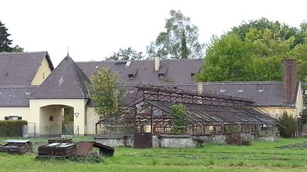 &nbsp; (L'entrée du jardin aromatique du camp de Dachau © Radio France / Sébastien Baer)