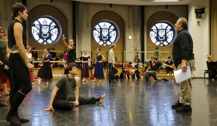 Répétition de Don Quichotte, janvier 2013
 (RIEGER Bertrand/ AFP)