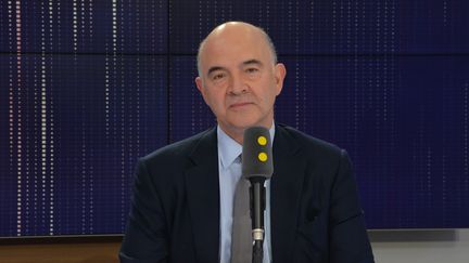 Pierre Moscovici,&nbsp;commissaire européen aux Affaires économiques et financières. (RADIO FRANCE / JEAN-CHRISTOPHE BOURDILLAT)