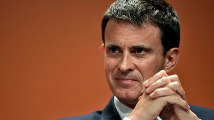 Manuel Valls à Paris, le 5 mai 2017. (PHILIPPE LOPEZ / AFP)